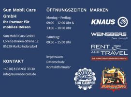 neuer wohnwagenhandler munich SunMobilCars Wohnwagen & Wohnmobile