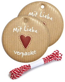 Geschenkanhänger-Set 