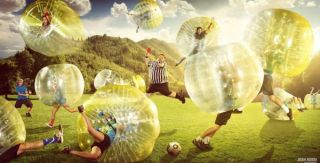 junggesellenabschiede munich Bubble Soccer Football München