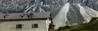 Adolf-Pichler-Hütte in den Stubaier Alpen (Tirol), um 1920 |  BSB/Bildarchiv